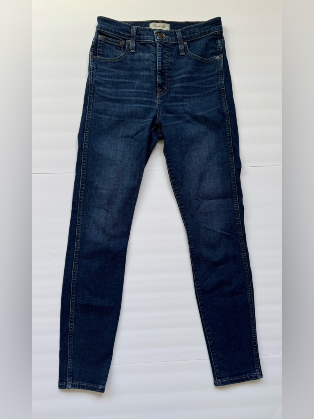 Madewell 26 10” High-Rise Skinny Jeans Medium Wash